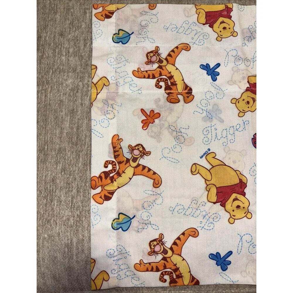 Vintage Winnie The Pooh Valance window Curtain 72 X 18 Inches Disney Tigger